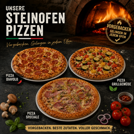 Steinofenpizzen